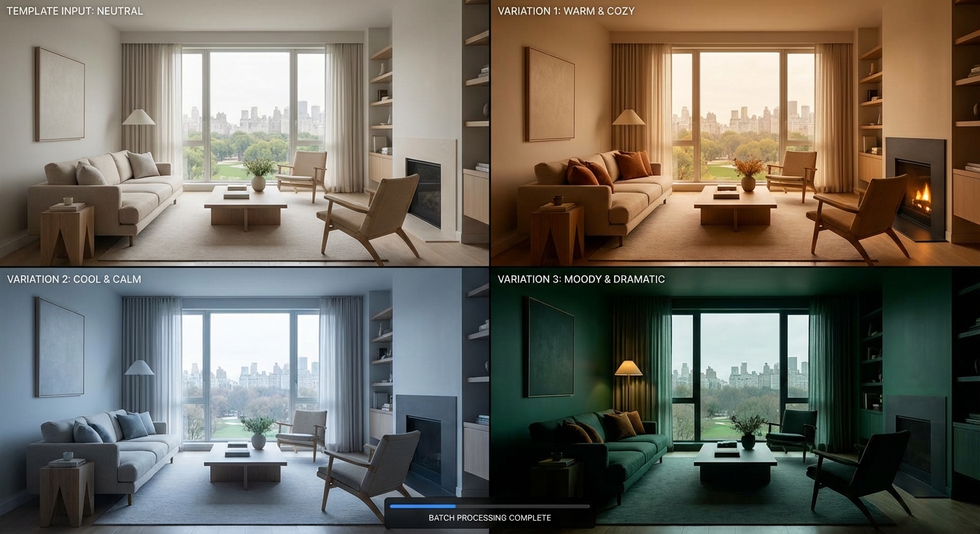 JSON: Interior Design (Batch Variations)