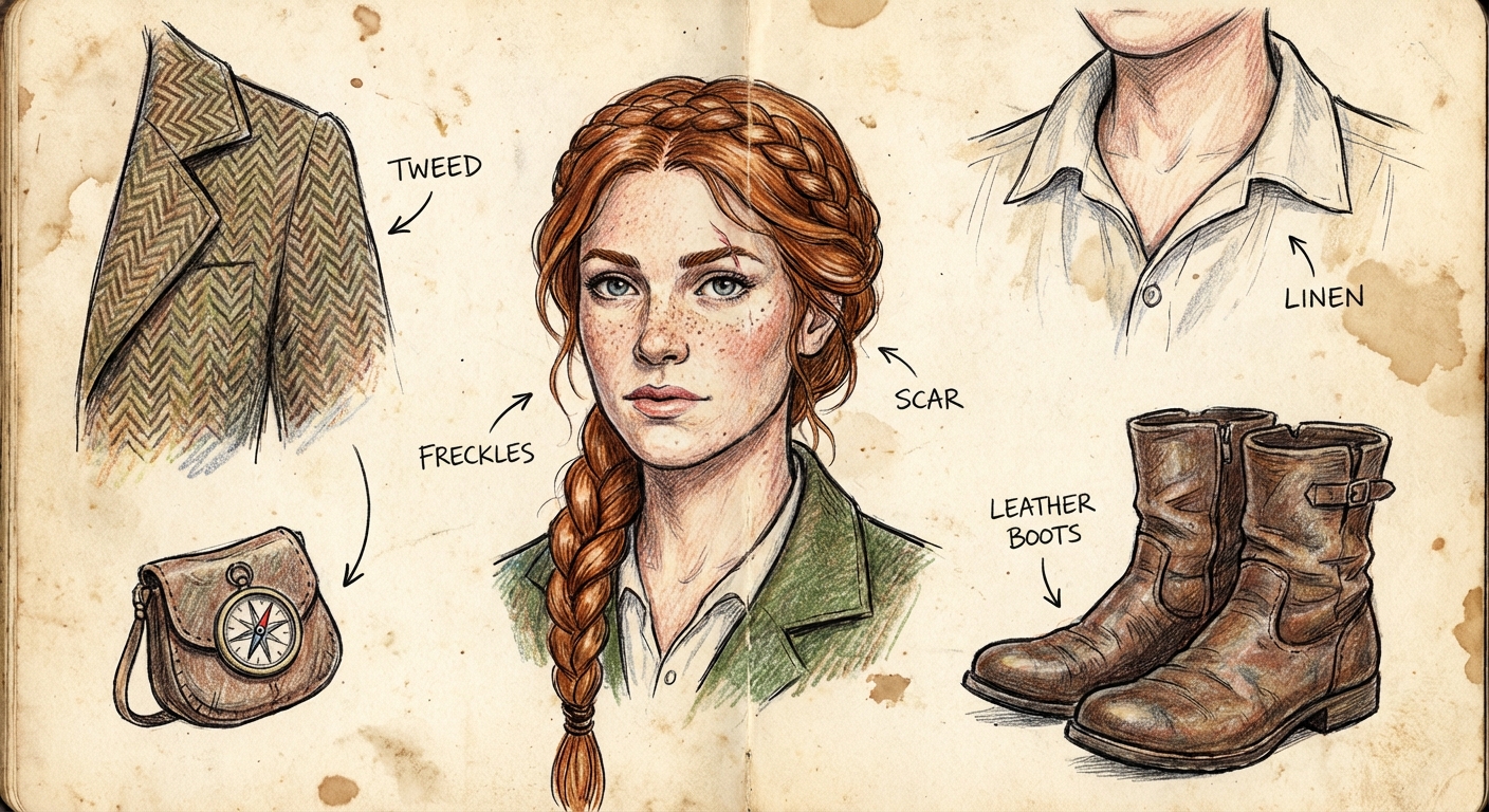 JSON: Character Design (Full Spec)