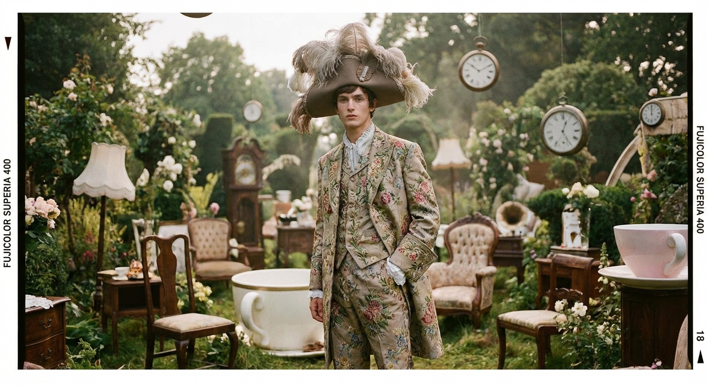 Midjourney: Fashion Editorial Portrait